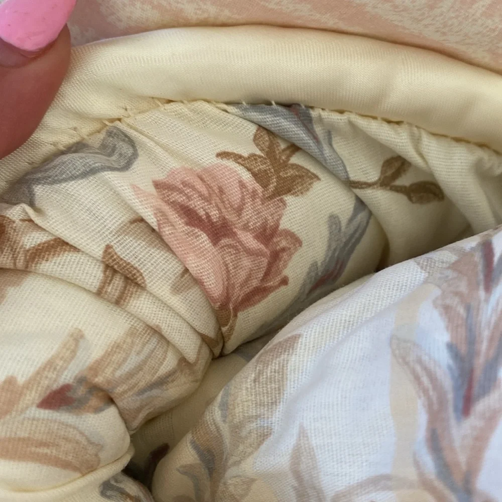 Nwt vintage jessica McClintock king wingsong reversible comforter